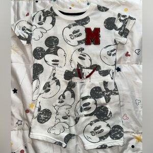 Mickey 2pc short set